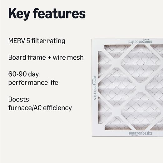 Amazon Basics MERV 5 AC Furnace Air Filter - Image 2