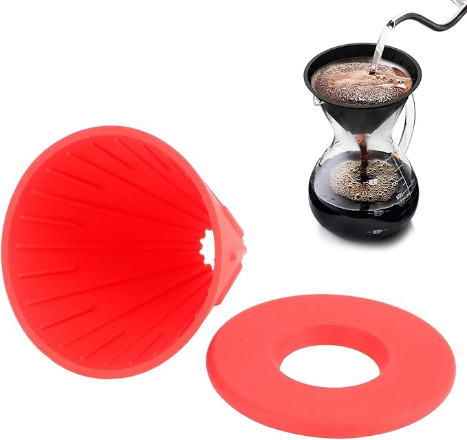 Reusable Silicon Resin Coffee Filter Strainer Dripper Portable Coffee Machine - Image 9