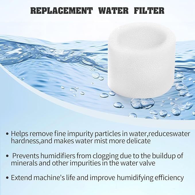 DerBlue 8pcs Wick Replacement Filter and 4pcs Top Fill Humidifier Replacement - Image 6