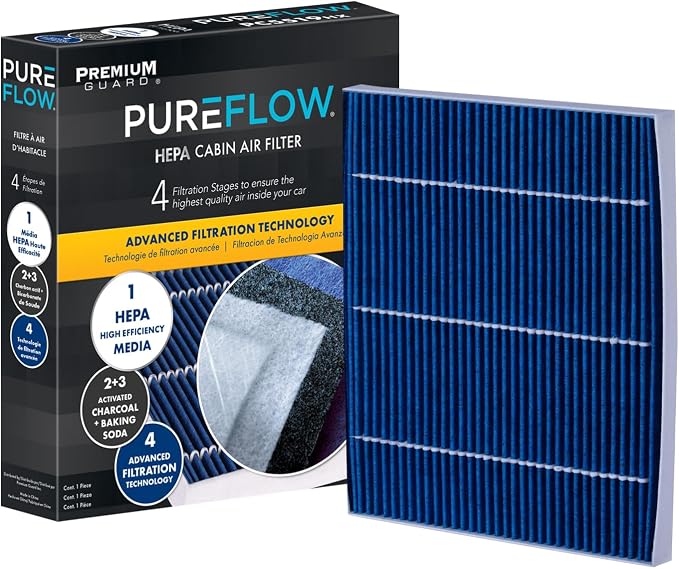 PUREFLOW PC99238HX HEPA Cabin Air Filter | Fits 2017-2026 Chrysler Pacifica by PremiumGuard