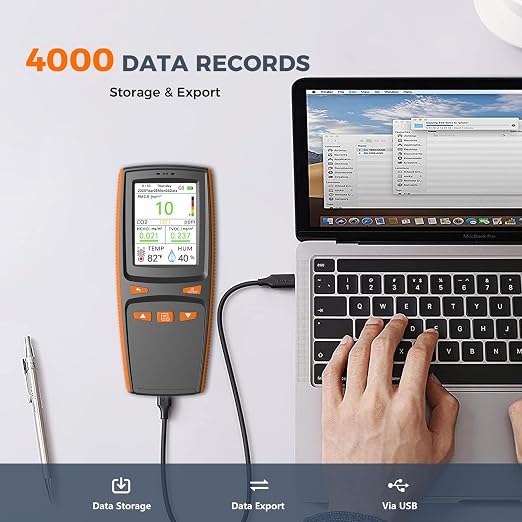 Air Quality Monitor, Indoor Air Quality Tester - Image 4