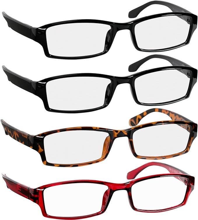 TruVision Readers Reading Glasses, Comfort Spring Hinges by Truvision+Readers