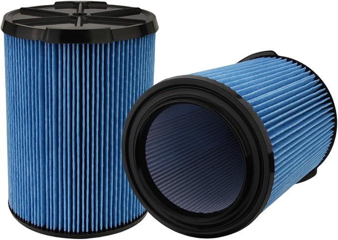 2 Pack VF5000 Wet/Dry Cartridge Replacement Filter by Twilight+Garage