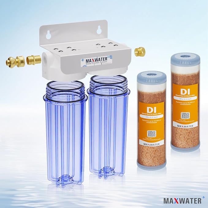 Max Water 2 Stage Deionized Spot Free Car Rinse Unit, Premium Water Deionizer - Image 2