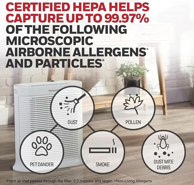 Honeywell AllergenPlus HEPA Air Purifier - Image 5