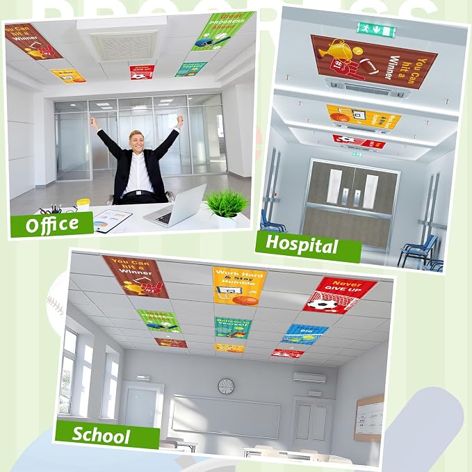 Wiooffen 8 Pcs Fluorescent Light Covers - Image 5