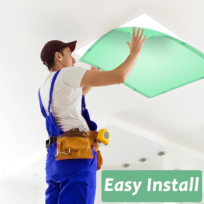 Wiooffen 2 Pcs Fluorescent Light Covers - Image 5
