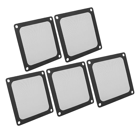 80mm x 80mm Computer Case Fan Dust Filter, PC Cooler Fan Dust Filter Cover - Image 8