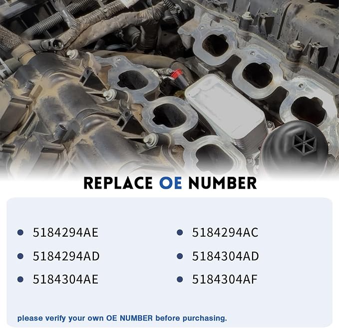 5184294AE Engine Oil Filter Housing Kit - Image 4