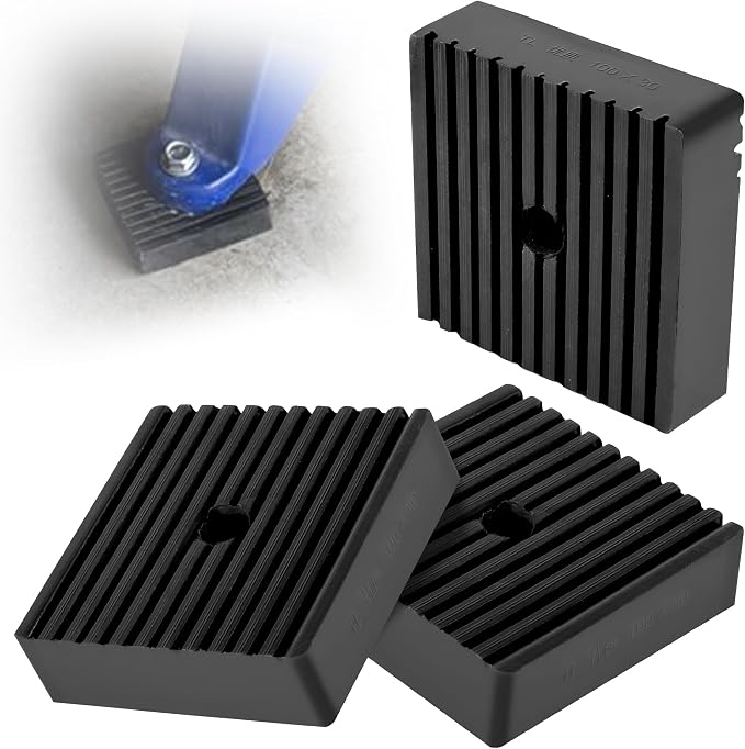Anti Vibration Pads suitable for Air Compressor or Equipment, Solid Rubber by Qualityproducts