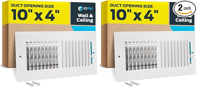 EZ-FLO 10 x 4 Inch Air Vent Cover by EZ-FLO