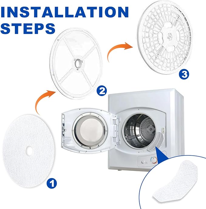 Dryer Intake & Exhaust Vent Filter Set - Image 4