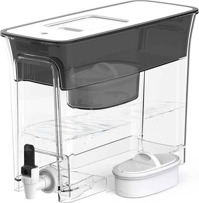Waterdrop 35-Cup Slim Water Filter Dispenser, Large Capacity Water Filter by Waterdrop