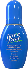 Prelam Just a Drop Odor Eliminator - Before You Go Toilet Freshener - Deodorizer Odor Eliminator - Toilet Bowl Freshener - Eucalyptus - 0.2 oz