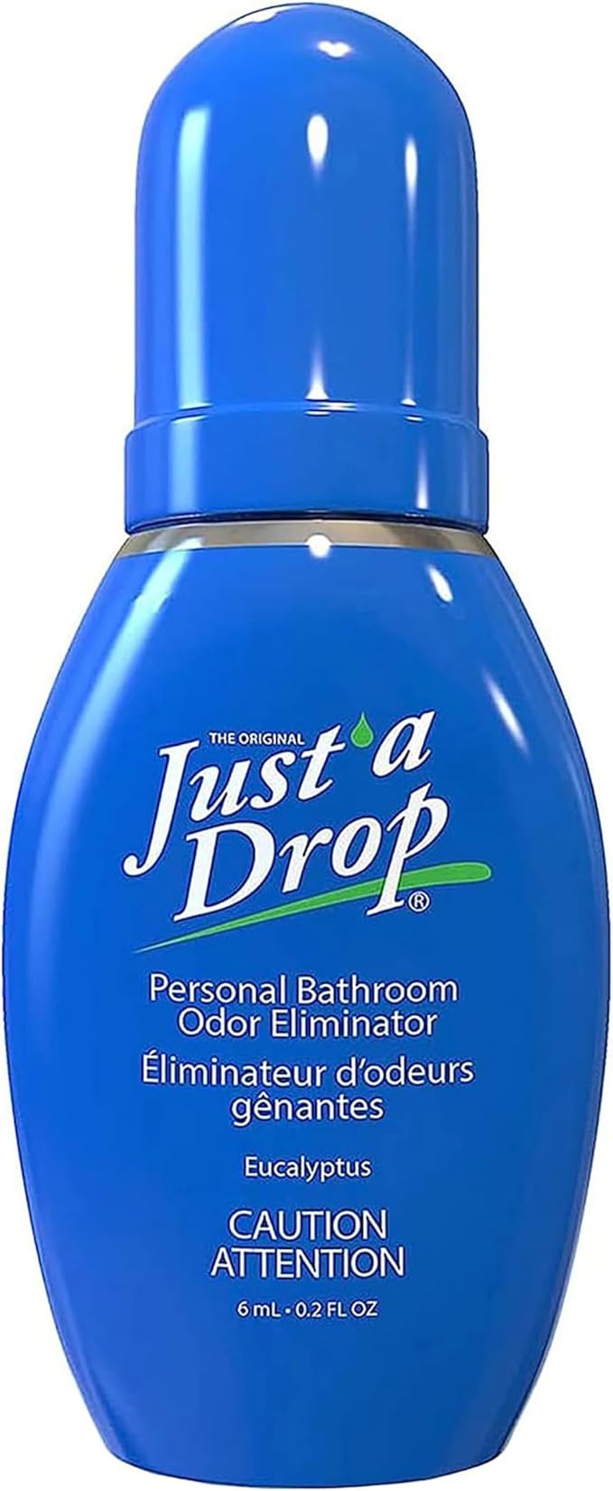 Prelam Just a Drop Odor Eliminator - Before You Go Toilet Freshener - Deodorizer Odor Eliminator - Toilet Bowl Freshener - Eucalyptus - 0.2 oz