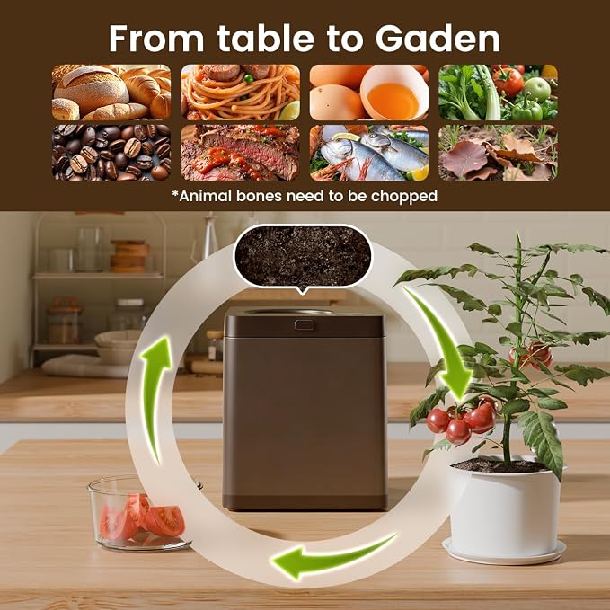 TOPZEE Kitchen Composter-3L Electric Composter - Image 7
