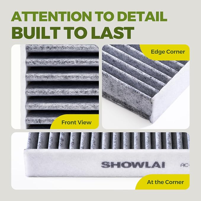 SHOWLAI Activated Carbon Cabin Air Filter - Image 5