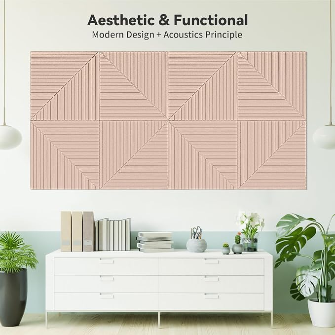 Art3d 6-Pack Self-Adhesive Acoustic Wall Panels - Image 9