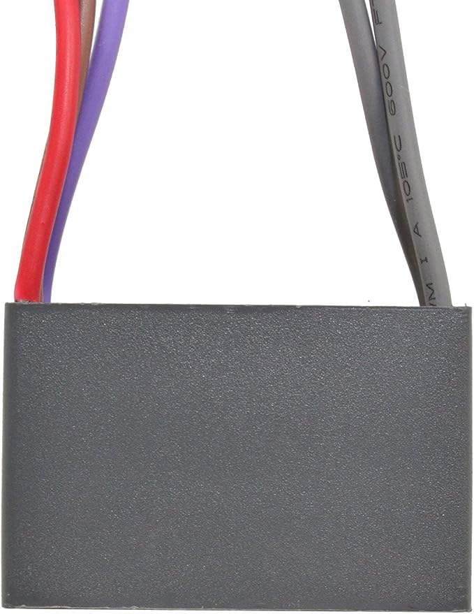 HQRP Capacitor Compatible with Harbor Breeze Ceiling Fan CBB61 5uf+5uf 4-Wire - Image 2