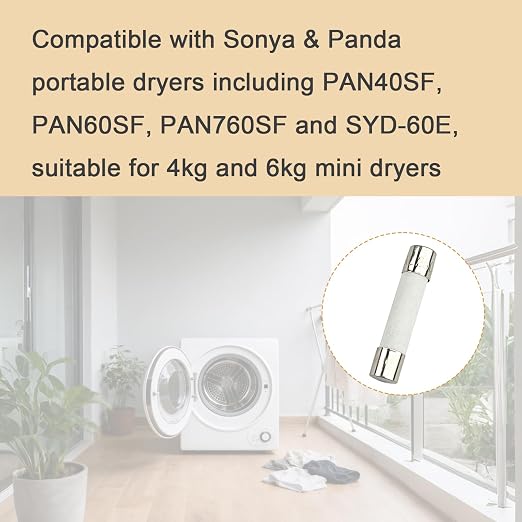 5-Pack Compatible with Dryer Thermal Fuse 125V 20A - Image 3