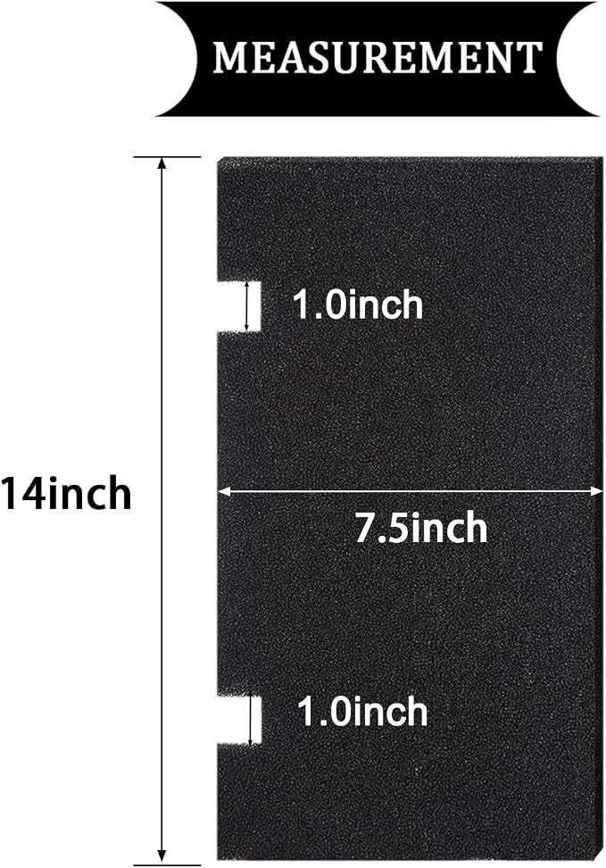 Dianrui 3 PCS RV A/C Filter Replacement, 14 x 7.5 Inch Duo-Therm Rv Air - Image 2