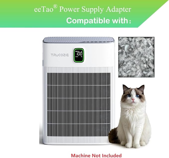 24V Adapter for Trucozie T554 Air Purifier MOCEL:BYX3-240200OU BYX3240200OU - Image 2