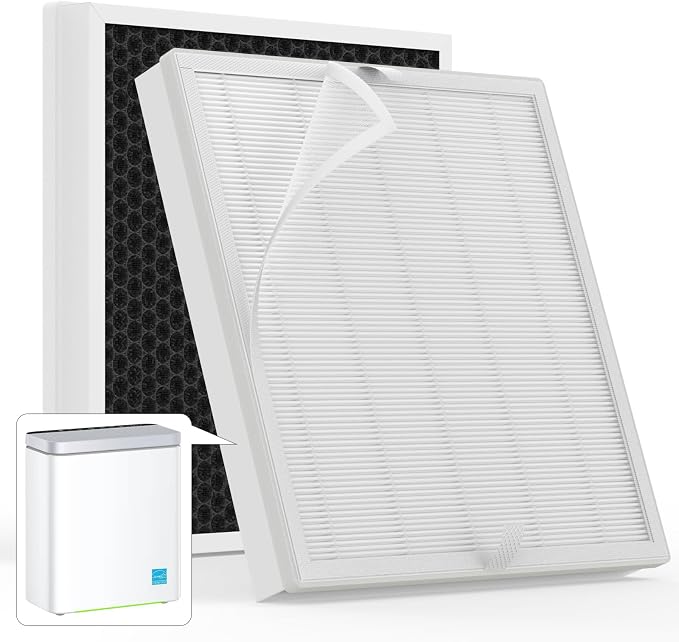 2-Pack H7124 H712C Replacement Filter Compatible by GoKBNY