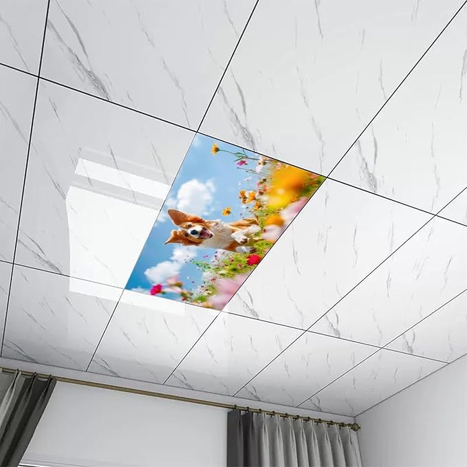 2PCS Cute Dog Magnetic Fluorescent Light Covers - Image 7
