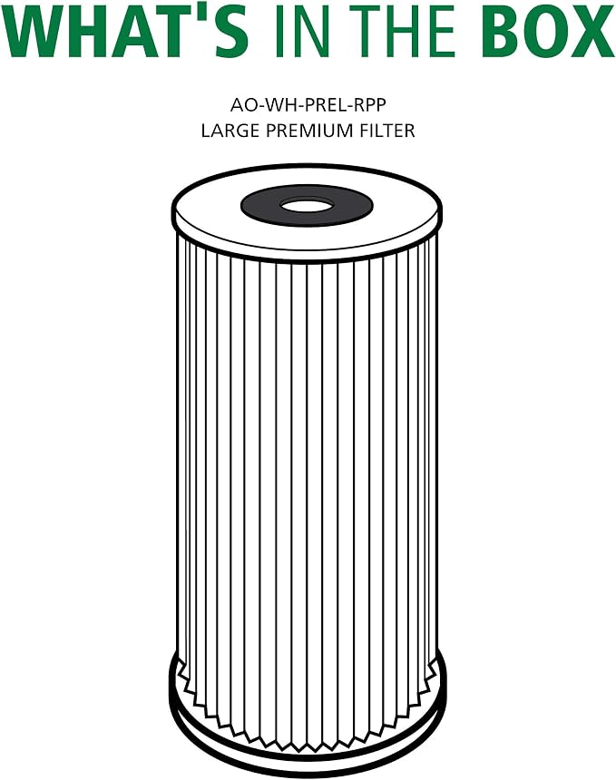 AO Smith 4.5"x10" 40 Micron Sediment Water Filter Replacement Cartridge - Image 4