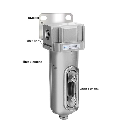 NANPU Industrial Grade Heavy Duty 3/4" NPT Activated Carbon Compressed Air - Image 3