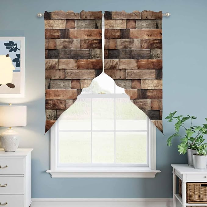 Western Barn Door Swag Valances - Image 6