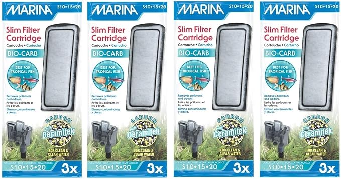 Marina Slim Filter Carbon Plus Ceramic Cartridge by Marina