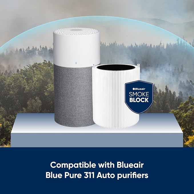 BLUEAIR Blue Pure 311 Auto SmokeBlock Genuine Replacement Filter, Extra Carbon - Image 2