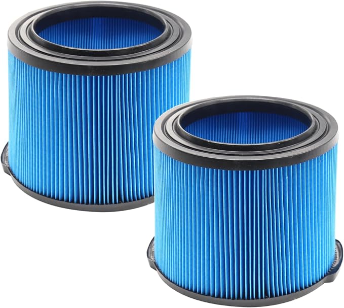 2 Pack Replacement for VF3500 Ridgid Shop Vac Filters 4 Gallon, 3-Layer Wet/Dry by GIBTOOL