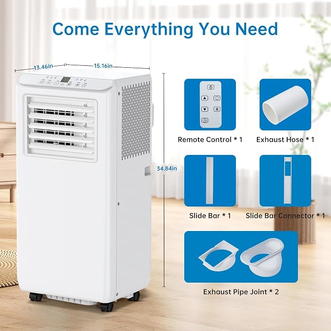 Portable Air Conditioners 10, 000 BTU, Quiet Operation - Image 6