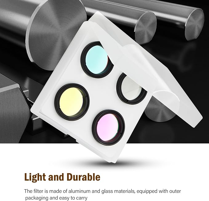 Astromania Deluxe Telescope LRGB 1.25 Inch Filter Set - Image 7