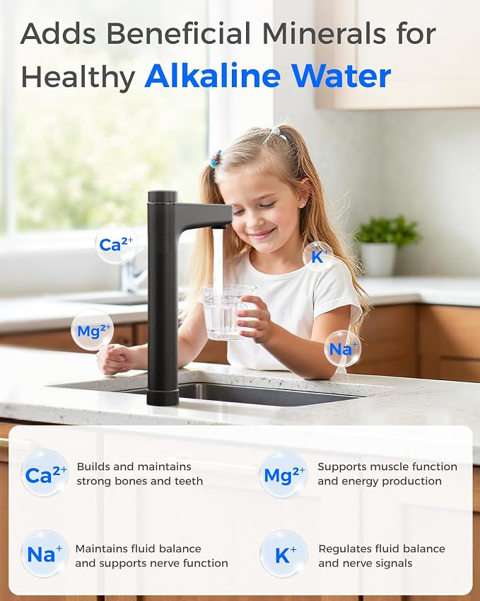 Waterdrop X12-Alkaline Mineral pH+ Tankless Reverse Osmosis System, NSF/ANSI - Image 5