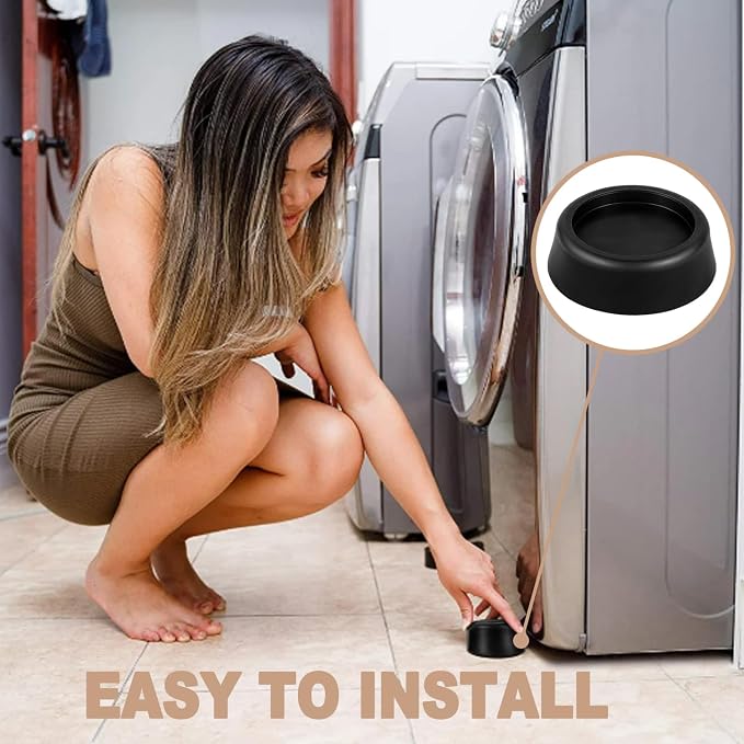 Anti Vibration Pads for Washing Machine, Refrigerator, Bed & Other Furniture - Image 6