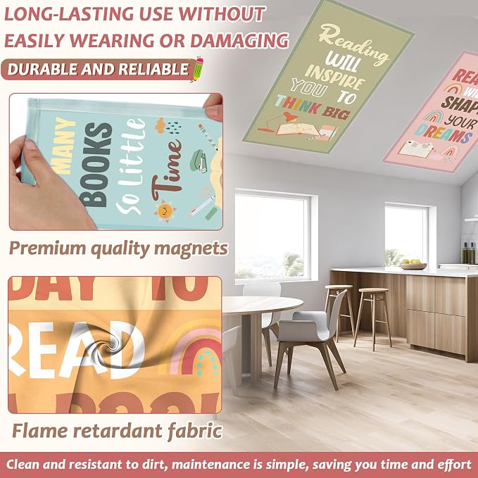8 Pcs Fluorescent Light Covers - Image 3