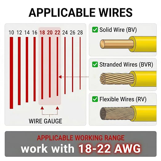 30PCS Double Wire Plug in Connector, Pluggable Low Voltage Wire Connector - Image 4