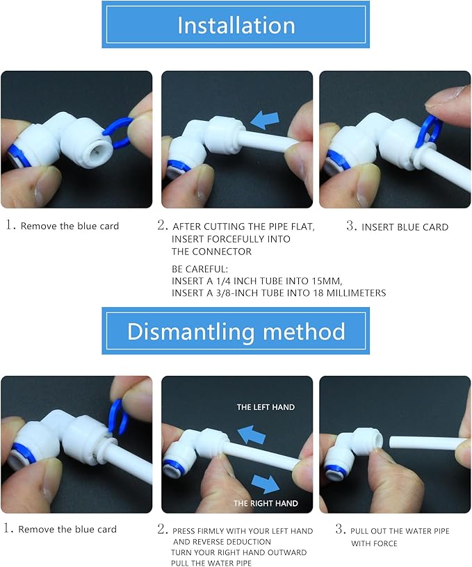 5 Pack 1/4 Inch Quick Connect Fittings - Image 5