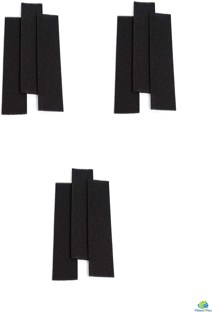 CFS 12" x 16" Carbon Register Vent Air, Odor & Dust Filters, Electrostatic by CompleteFiltrationServices