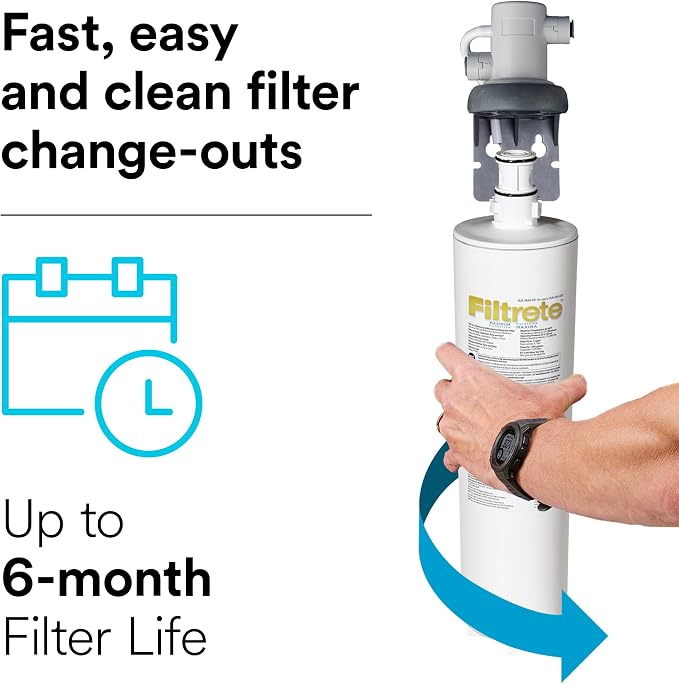 Filtrete Maximum Under Sink Quick Change Water Filtration Replacement Filter - Image 6