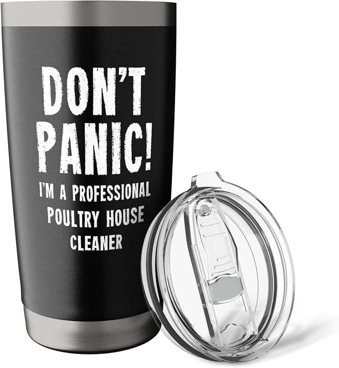 Poultry House Cleaner Stainless Steel Insulated Tumbler - Image 5