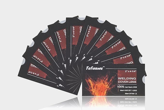 Tefuawe 100% Cast Resin 39 Plastic Replacement Lens, 10 Pack - Image 3
