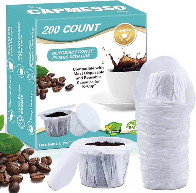 CAPMESSO Disposable Coffee Filters by CAPMESSO
