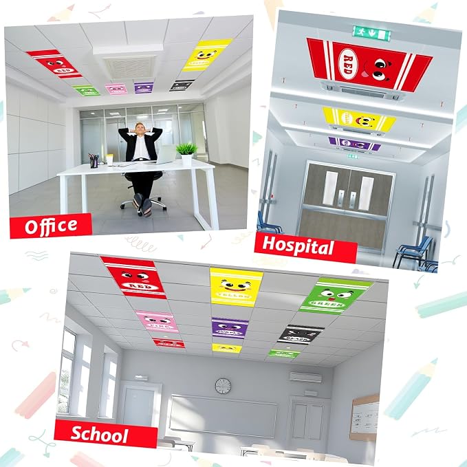 Wiooffen 6 Pcs Fluorescent Light Covers - Image 5