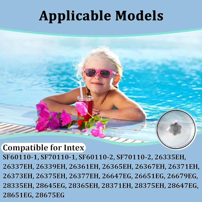 Pool Leaf Trap Cover Lid with O-Ring and Valve Kit - Image 7