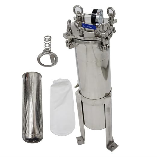 #4 Bag Filter Housing 304 Stainless Steel Filter Solid-Liquid Separation Tool - Image 4