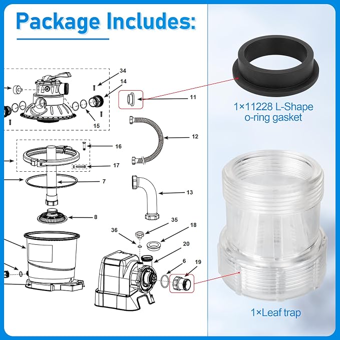 SF90110-1 Replacement Leaf Trap - Image 5